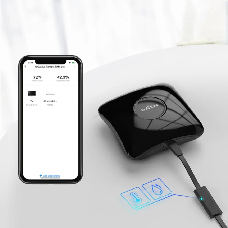 BroadLink RM4 Pro Universal Remote Hub with Temp/Humidity Sensor - Image 2