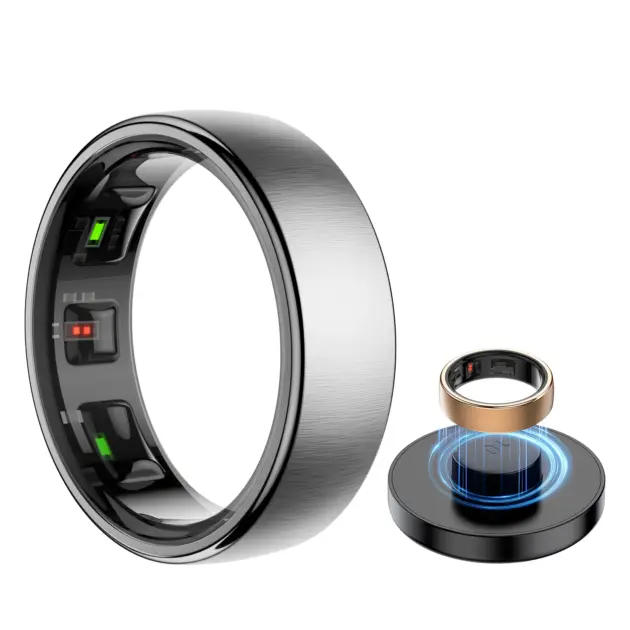 Uhoofit R10 Smart Ring: Health, Sleep & Heart Rate Tracker