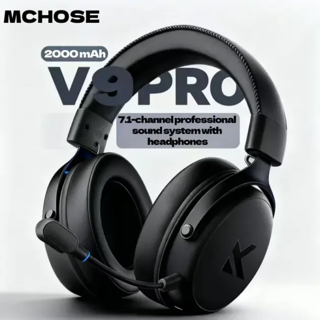 MCHOSE V9 Pro Wireless 7.1 Gaming Headset Low Latency