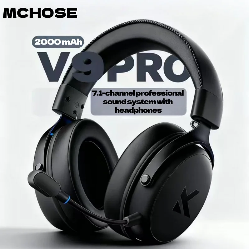 MCHOSE V9 Pro Wireless 7.1 Gaming Headset Low Latency