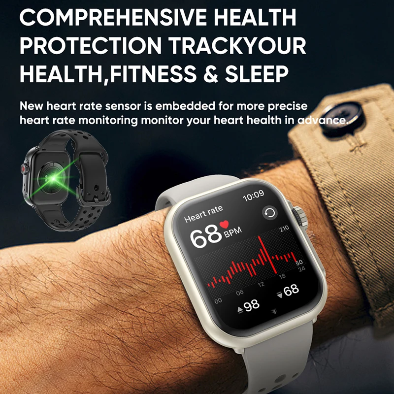 Watch Ultra 2 SE AMOLED Smartwatch: BT Call, Health Track - Image 4