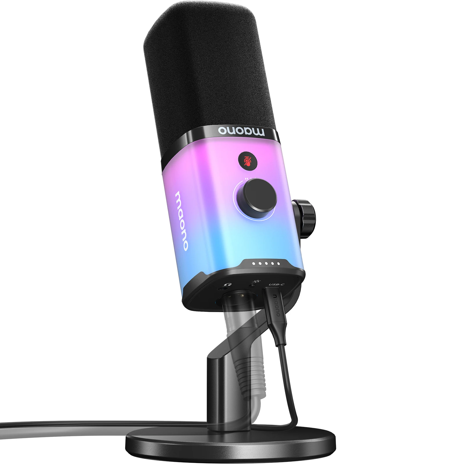 MAONO PD100X USB/XLR Dynamic Gaming Microphone with RGB