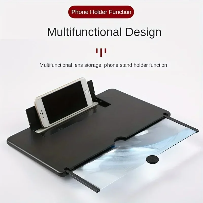 HD Phone Screen Magnifier 10/12 Inch Anti Blue Light Eye Protection - Image 5