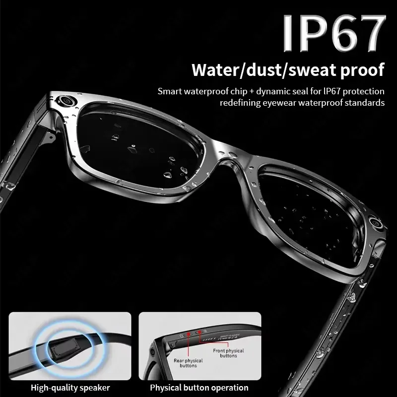 AI Smart Glasses with 8MP Camera & 100+ Language Translation - Image 6