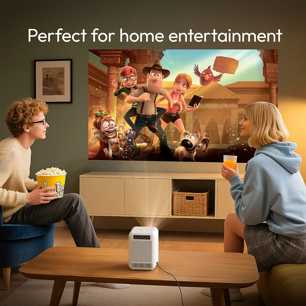 BYINTEK U4 Smart Mini Projector 4K 1080P Android WiFi Home Cinema - Image 4