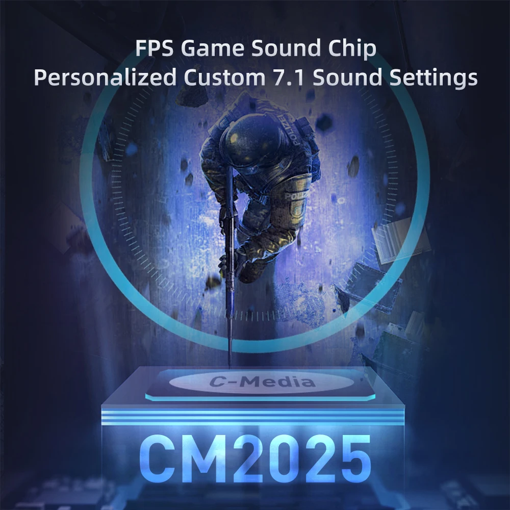 MACHENIKE GX30 Series 4-Mode Wireless Gaming Headset - Image 5